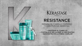 Imagen banner línea Resistance Kérastase repara y protege del calor