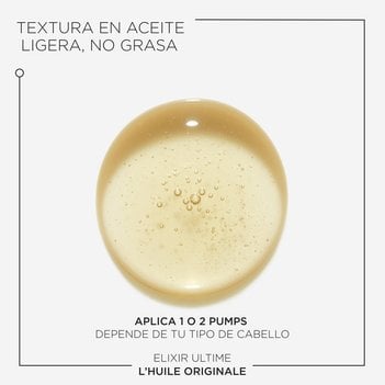 Textura aceite capilar Kérastase Elixir Ultime