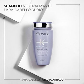 Beneficios Shampoo Neutralizador de Tonos Amarillos para Cabello Rubio Blond Absolu
