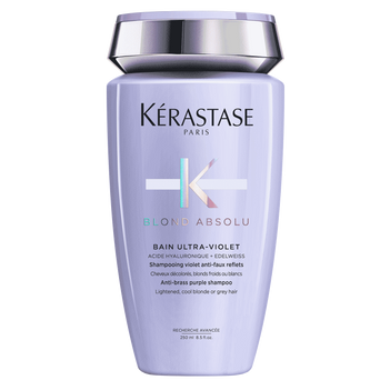 Shampoo Neutralizador de Tonos Amarillos para Cabello Rubio Blond Absolu