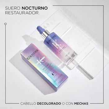 Beneficios Suero Nocturno Reparador para Cabello Rubio Blond Absolu