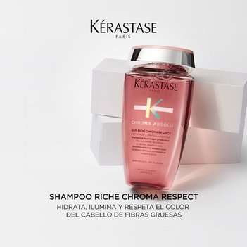 Beneficios Shampoo para cabello teñido Bain Riche Chroma Respect Chroma Absolu