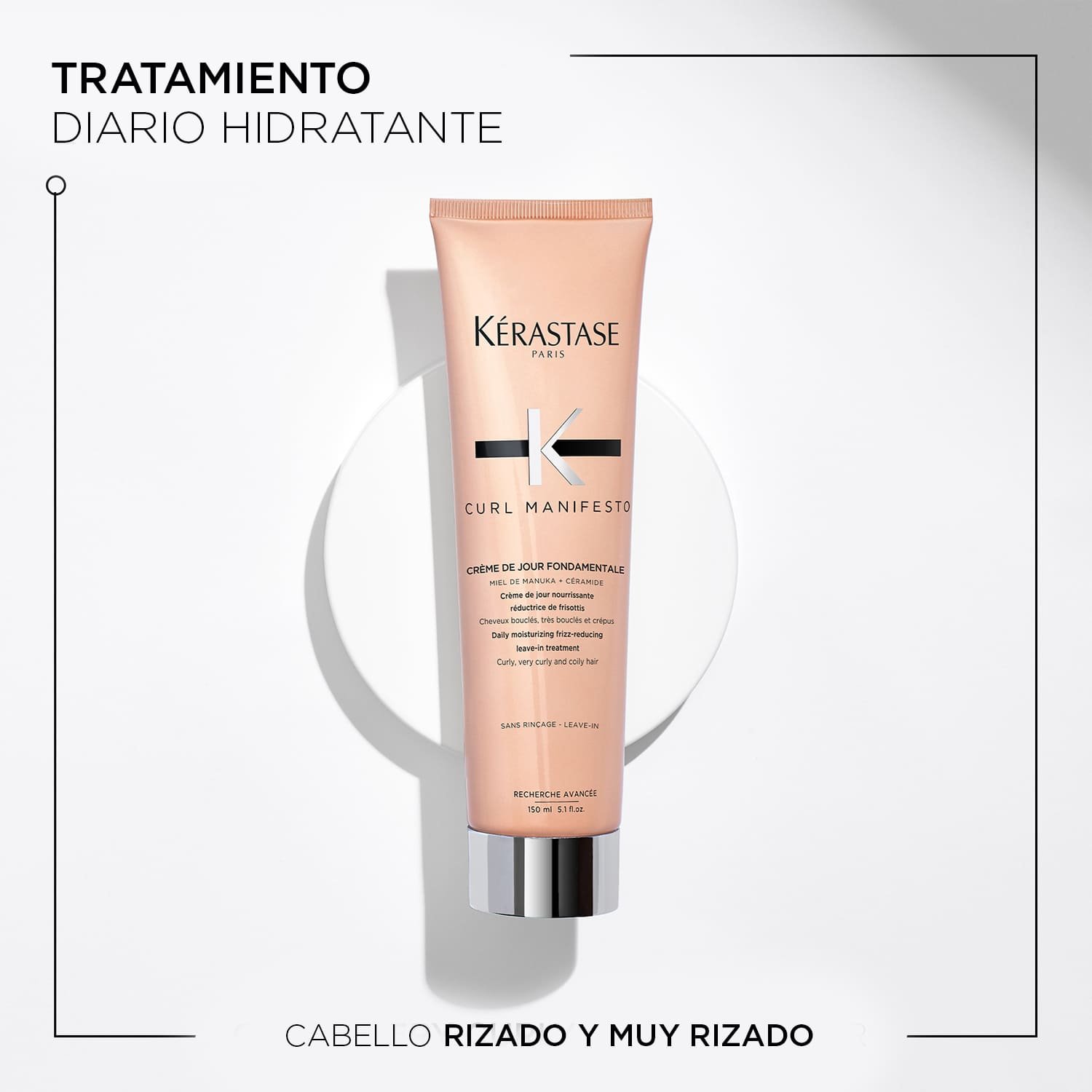 Beneficios Tratamiento hidratante para rizos Creme Hour Fondamentale Curl Manifesto         