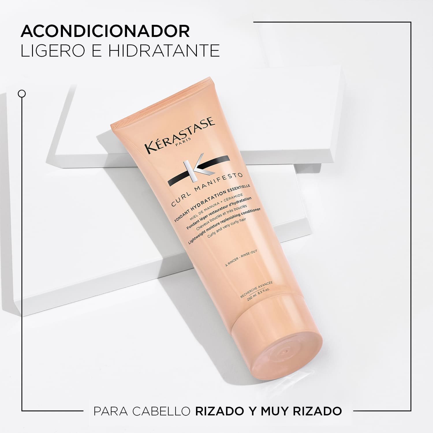 Beneficios Acondicionador hidratante para rizos Fondant Hydratation Essentielle Curl Manifesto   