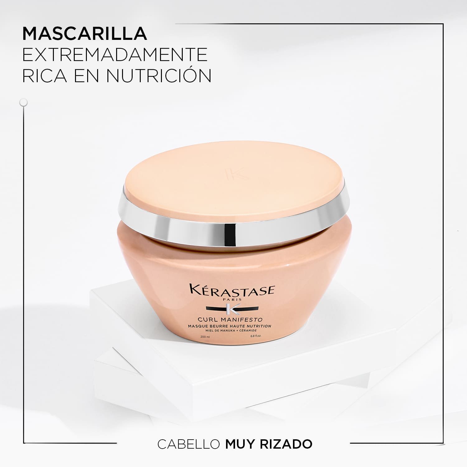 Beneficios Mascarilla hidratante para rizos Masque Beurre Haute Nutrition Curl Manifesto      