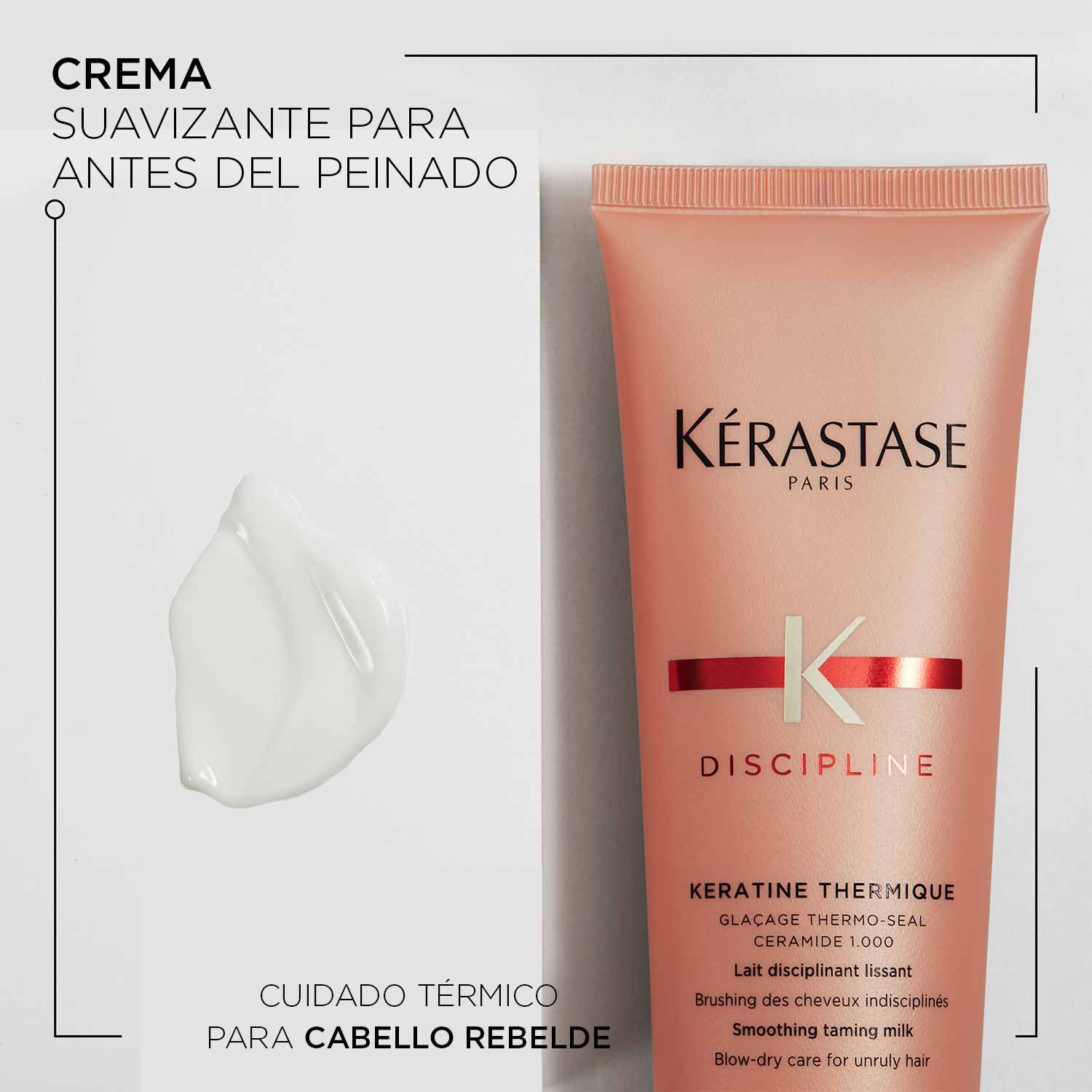 Beneficios crema termoprotectora Keratine Thermique Discipline