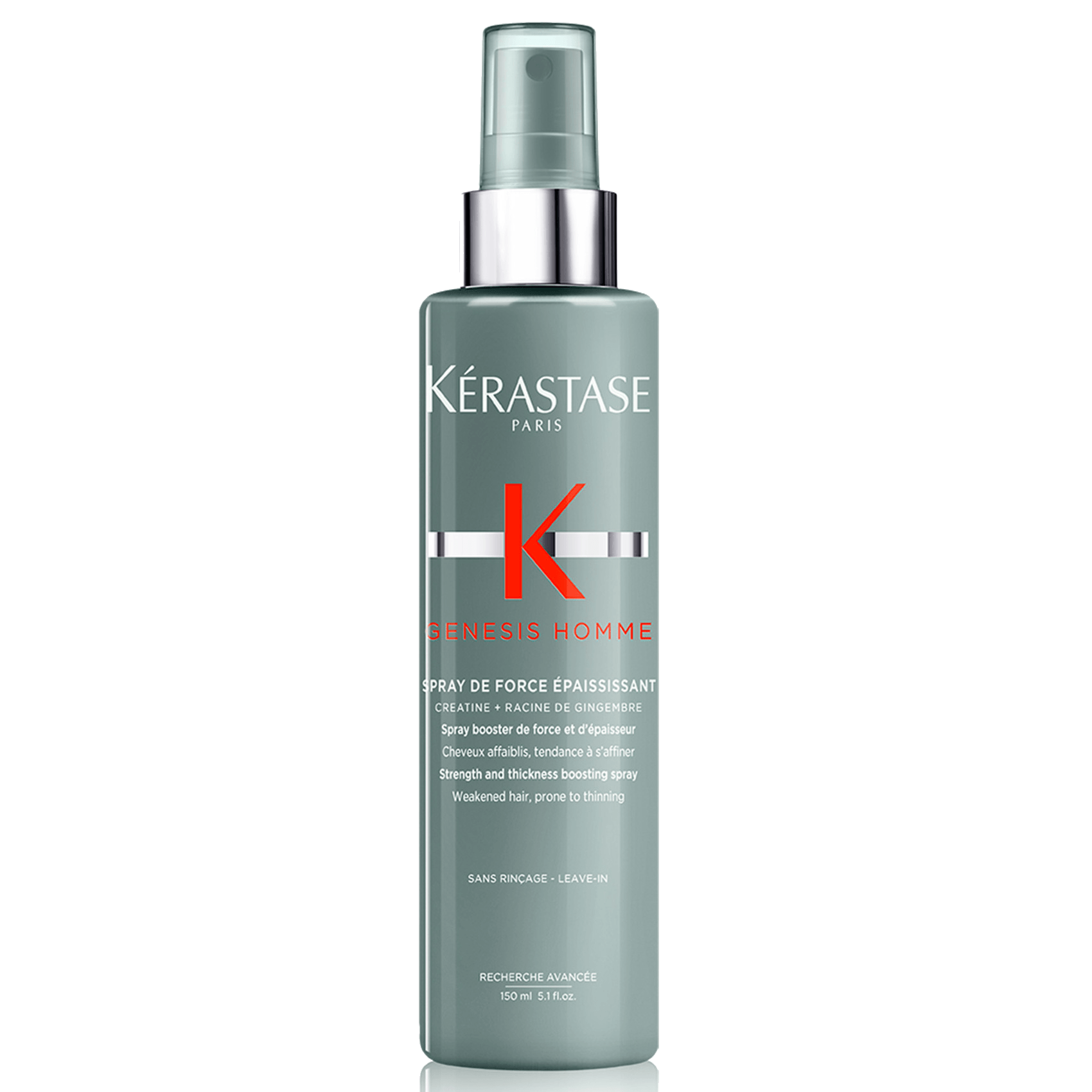 Spray que aumenta la fuerza y el grosor del cabello debilitado Spray Force Epaississant Genesis