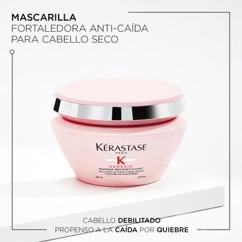 Beneficios Mascarilla Fortalecedora Anti-Caída para Cabello Seco Genesisc