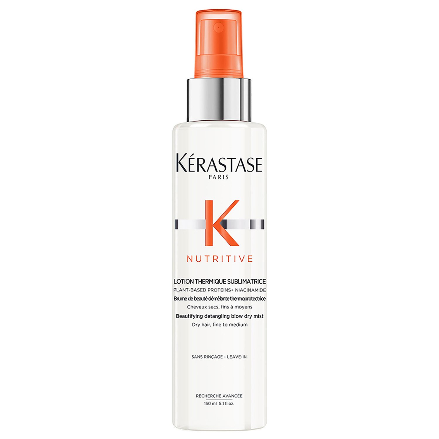 Spray desenredante con protección térmica Nutritive