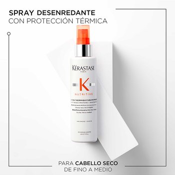 Beneficios Spray desenredante con protección térmica Nutritive