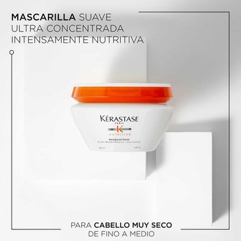 Beneficios Mascarilla Ultra Concentrada Nutritiva para Cabello Fino a Medio muy seco Nutritive