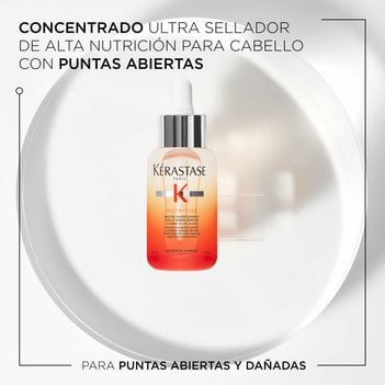 Beneficios Suero Concentrado Ultra Sellador de Alta Nutrición para Cabello con Puntas Abiertas Nutritive