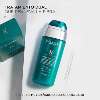 Beneficios Suero reparador para cabello muy dañado Sérum Thérapiste Resistance