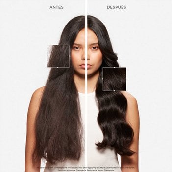 Resultados Suero reparador para cabello muy dañado Sérum Thérapiste Resistance